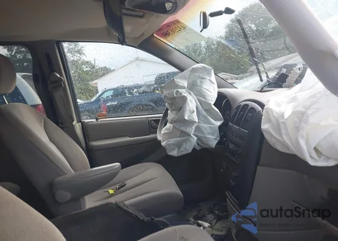 2002 Dodge Caravan Sport из США, поврежденный, VIN 1B4GP453X2B633226